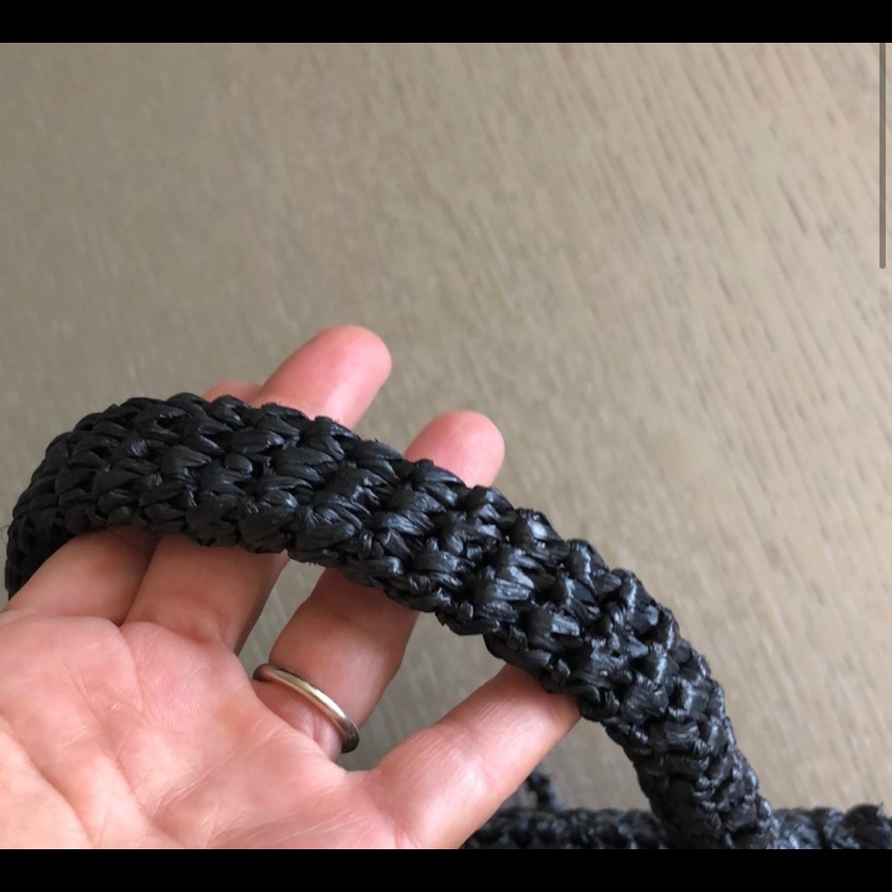 Dolce & Gabbana Raffia black handbag! - Picture 4 of 12